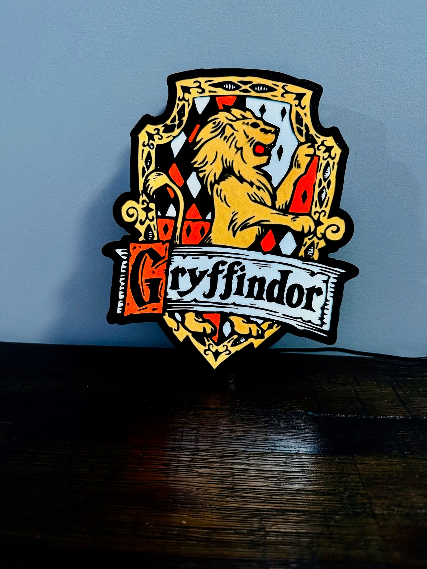 Harry Potter: House Coat of Arms Logo - Light up Signs