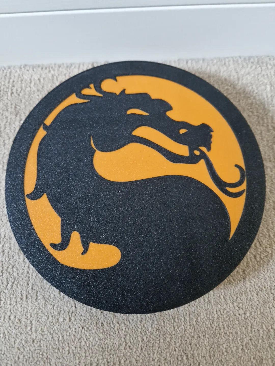 Mortal Kombat - Various Colours - Light Up Sign / Night Light - USB Powered - Michael's 3D World