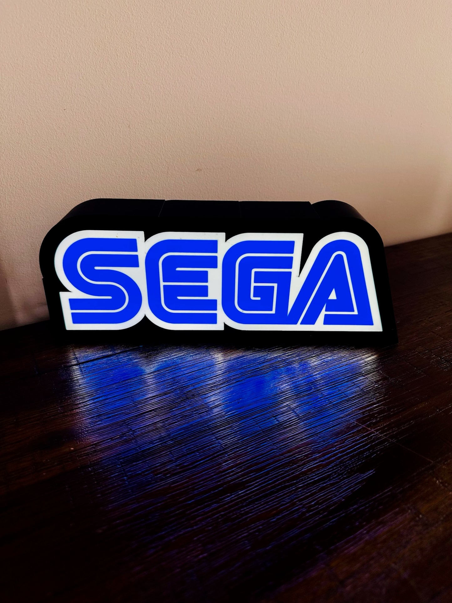 SEGA Light-up Fan Sign - Wall Art - Night Light