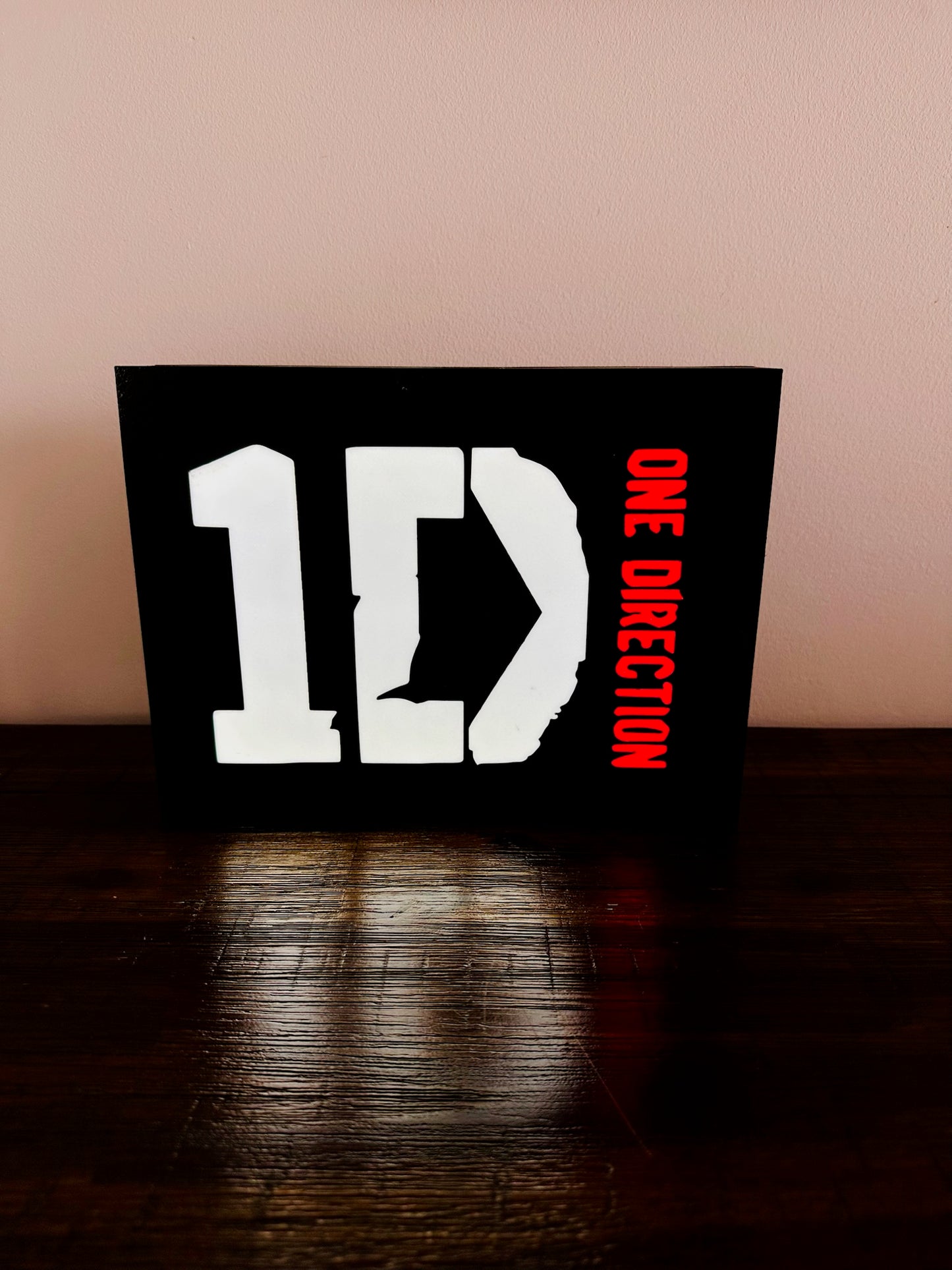 One Direction Illuminated Display Sign - Perfect for the Ultimate 1D Fan!