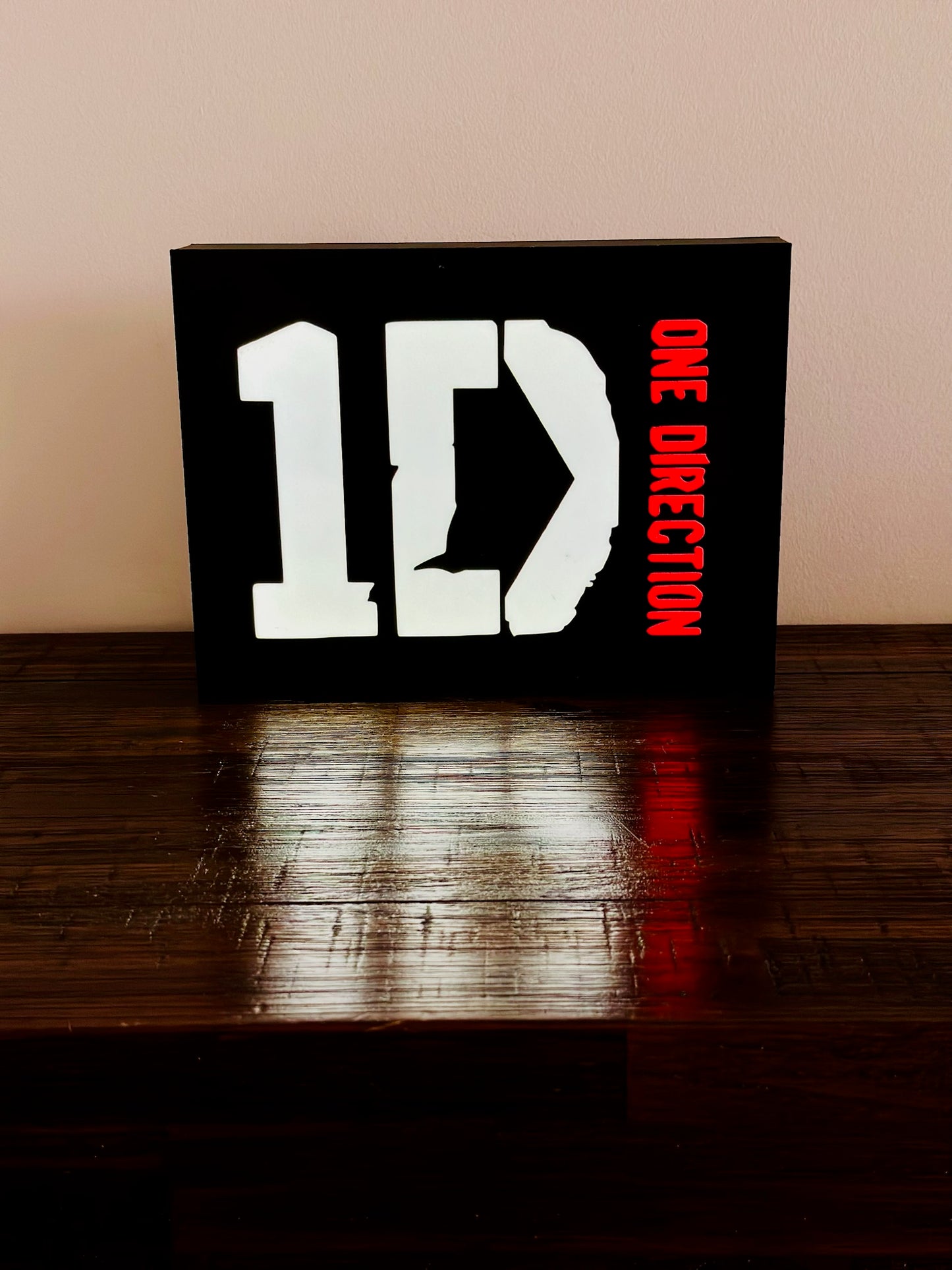 One Direction Illuminated Display Sign - Perfect for the Ultimate 1D Fan!