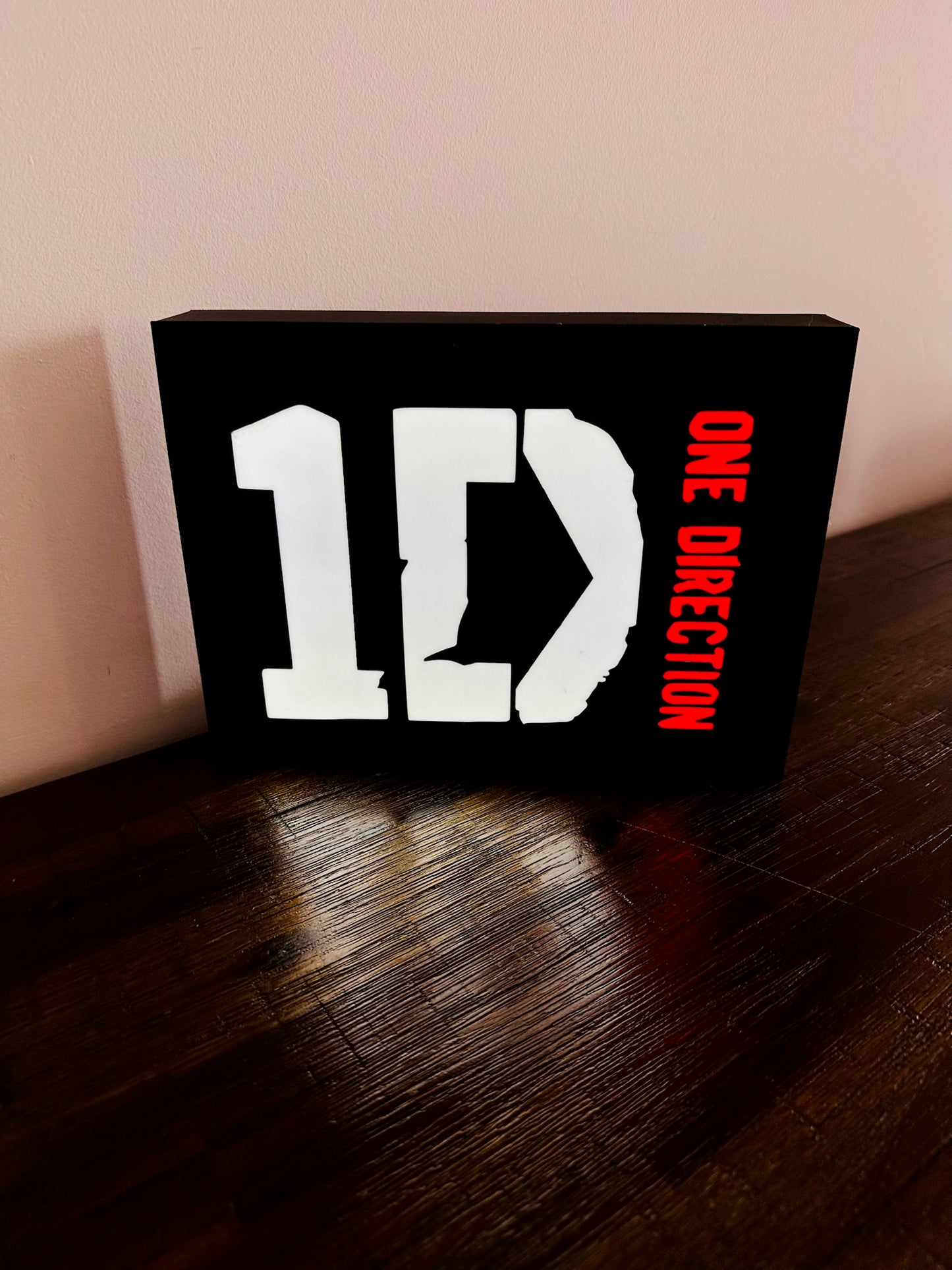 One Direction Illuminated Display Sign - Perfect for the Ultimate 1D Fan!