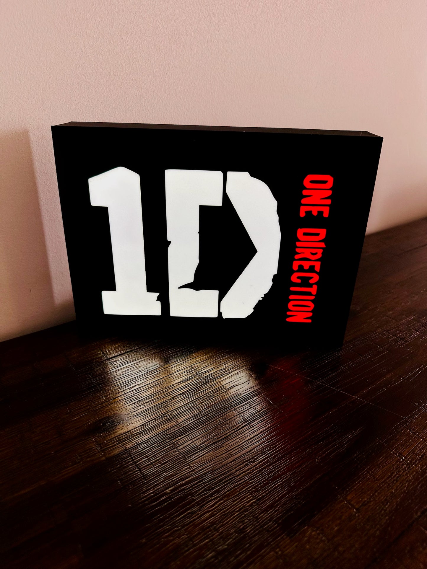 One Direction Illuminated Display Sign - Perfect for the Ultimate 1D Fan!