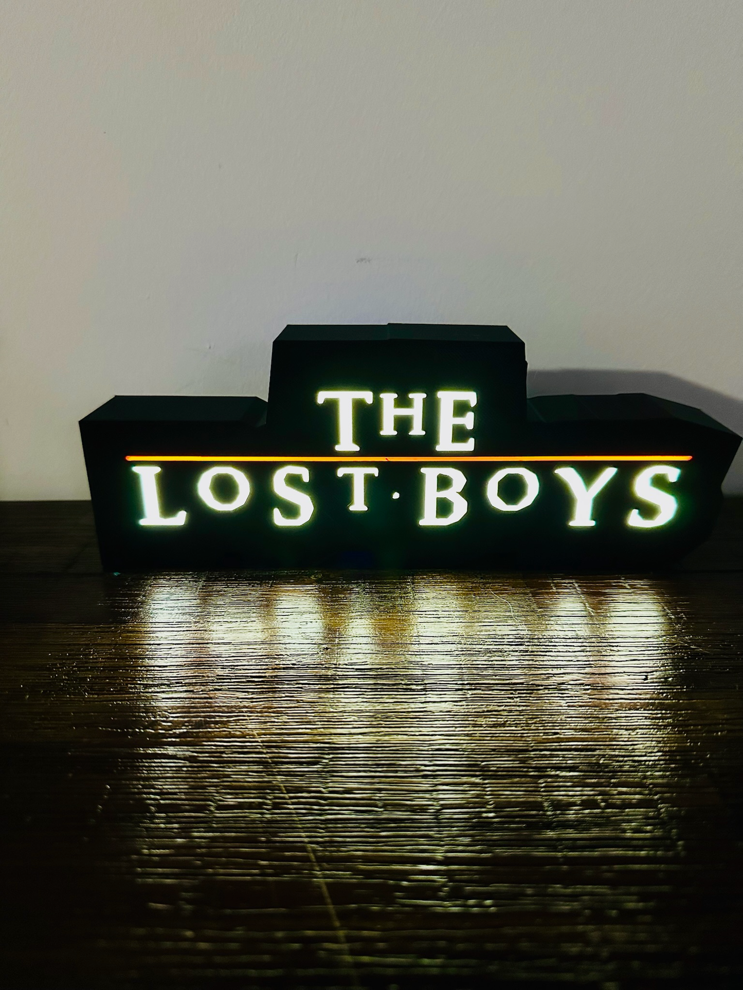 Los muchachos perdidos - Letrero luminoso / logotipo - Alimentación por USB
