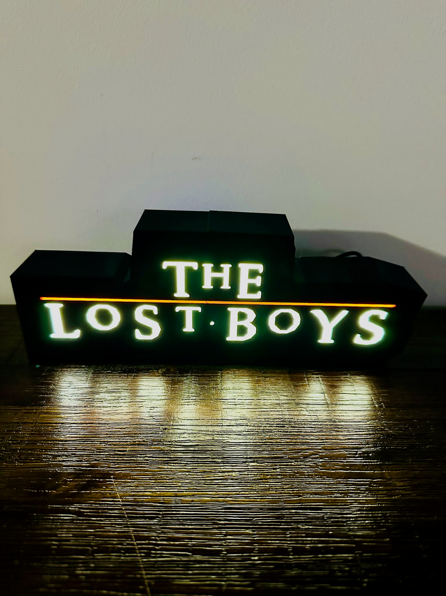Los muchachos perdidos - Letrero luminoso / logotipo - Alimentación por USB