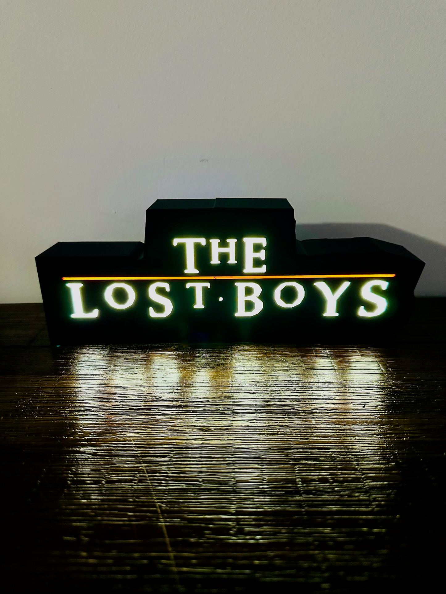 Los muchachos perdidos - Letrero luminoso / logotipo - Alimentación por USB