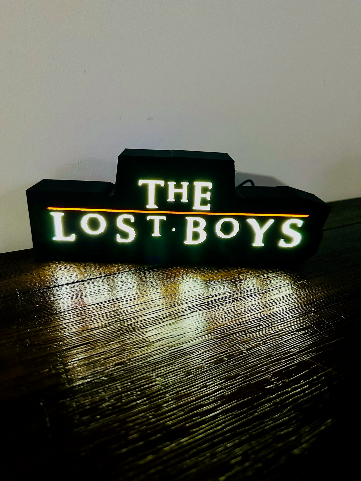 Los muchachos perdidos - Letrero luminoso / logotipo - Alimentación por USB