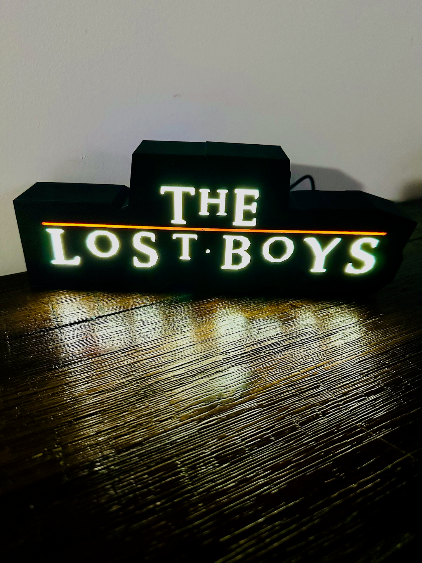 Los muchachos perdidos - Letrero luminoso / logotipo - Alimentación por USB