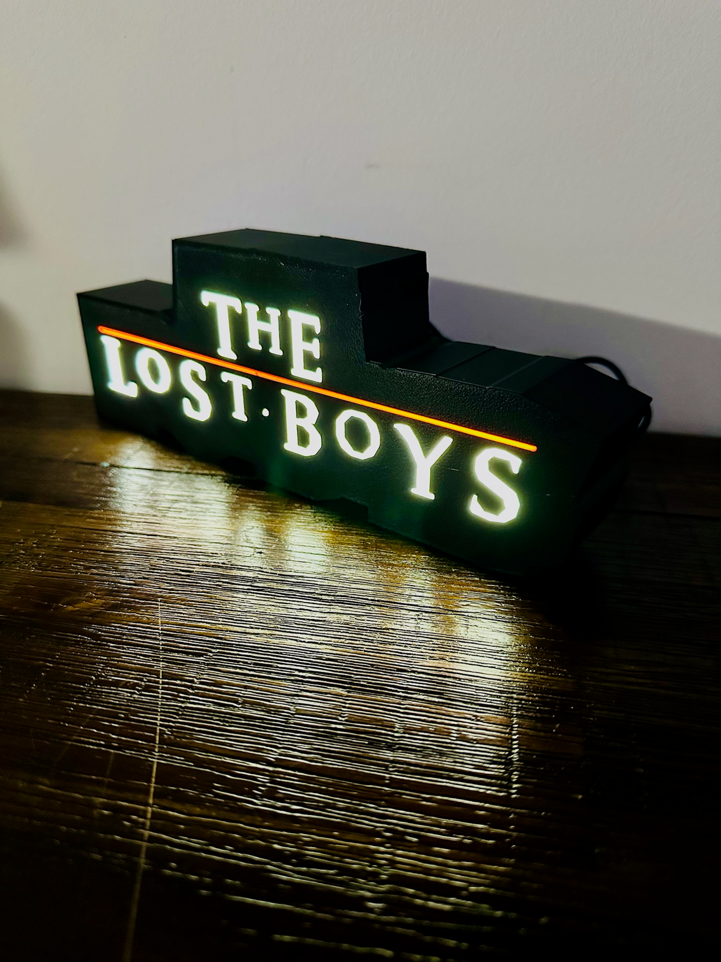 Los muchachos perdidos - Letrero luminoso / logotipo - Alimentación por USB