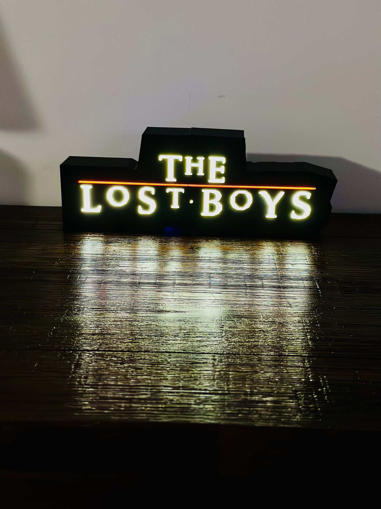 Los muchachos perdidos - Letrero luminoso / logotipo - Alimentación por USB