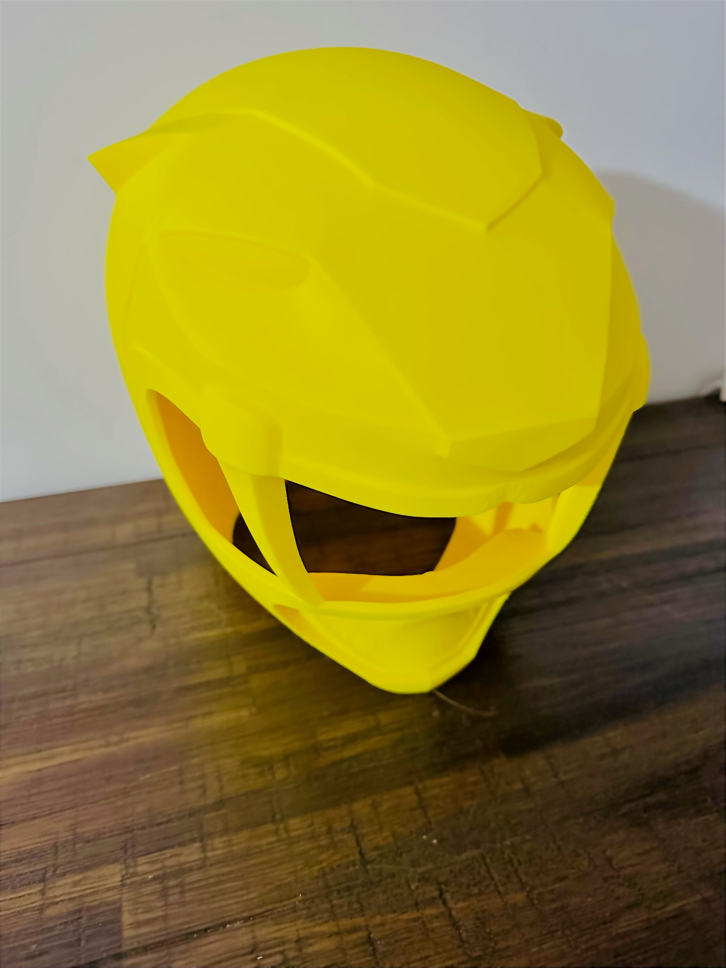 Yellow Mighty Morphin Power Rangers Helmet - Cosplay Kit / Full Size Decoration