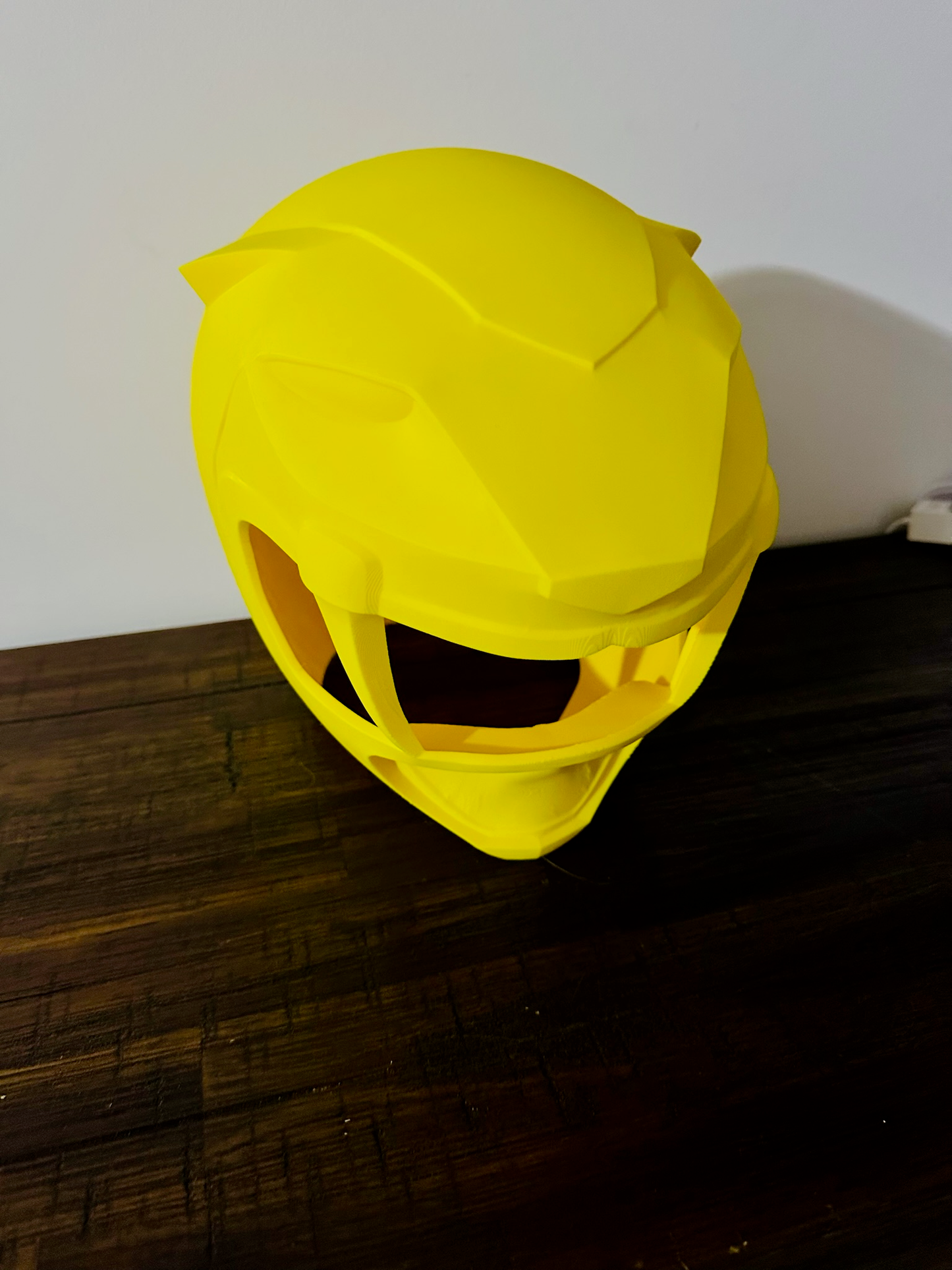 Yellow Mighty Morphin Power Rangers Helmet - Cosplay Kit / Full Size Decoration
