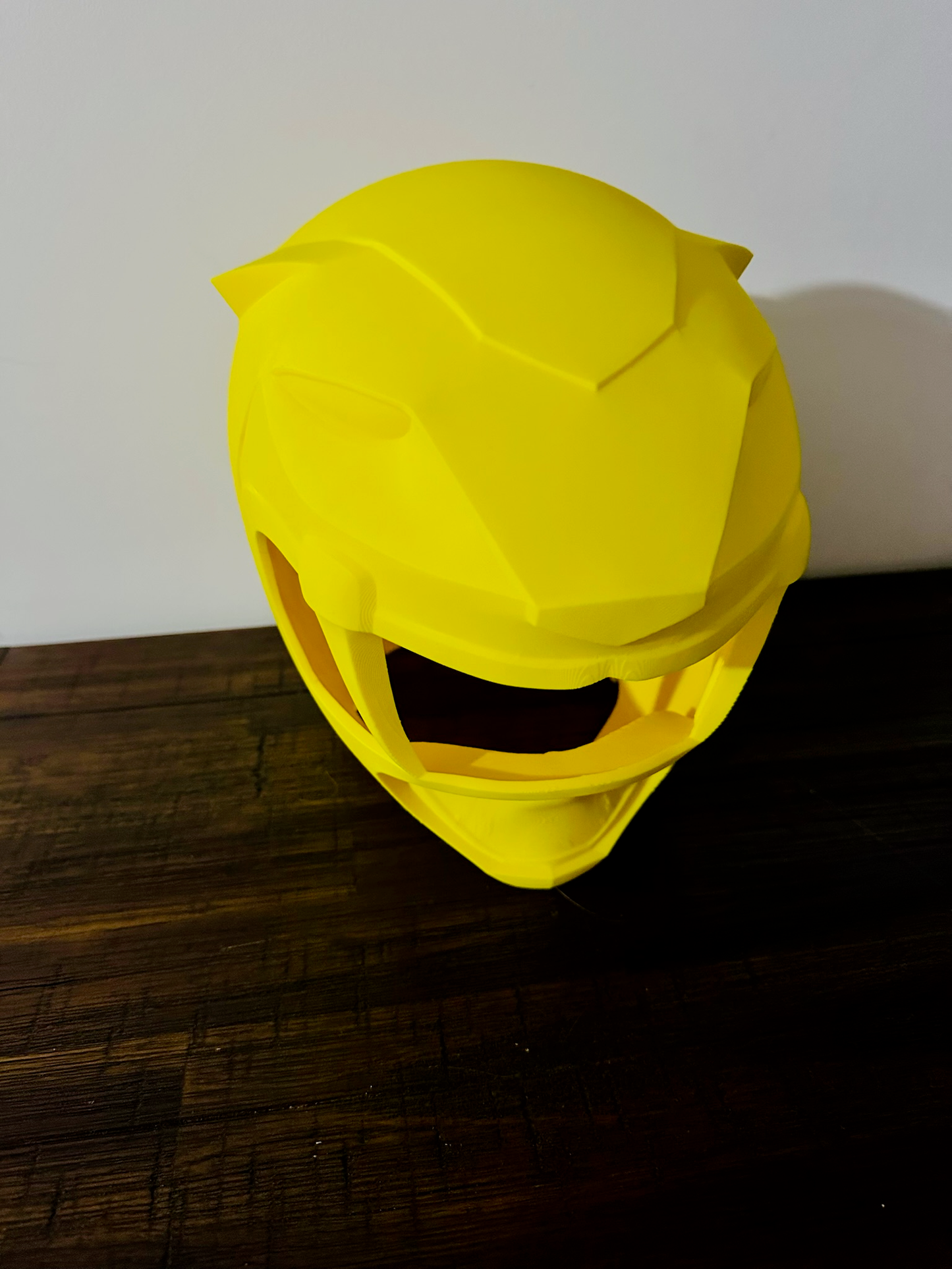 Yellow Mighty Morphin Power Rangers Helmet - Cosplay Kit / Full Size Decoration