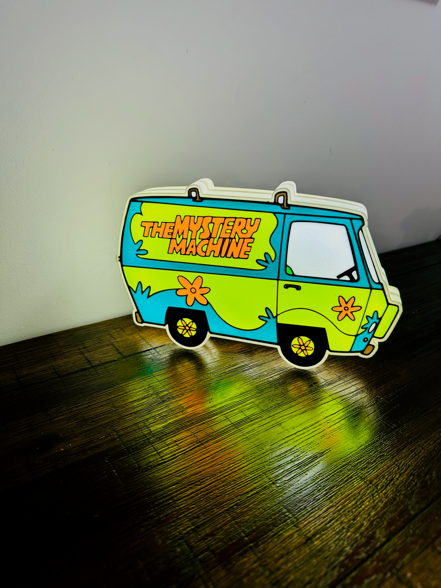 La máquina del misterio - Scooby Doo - Letrero luminoso / Luz de noche - Alimentación por USB