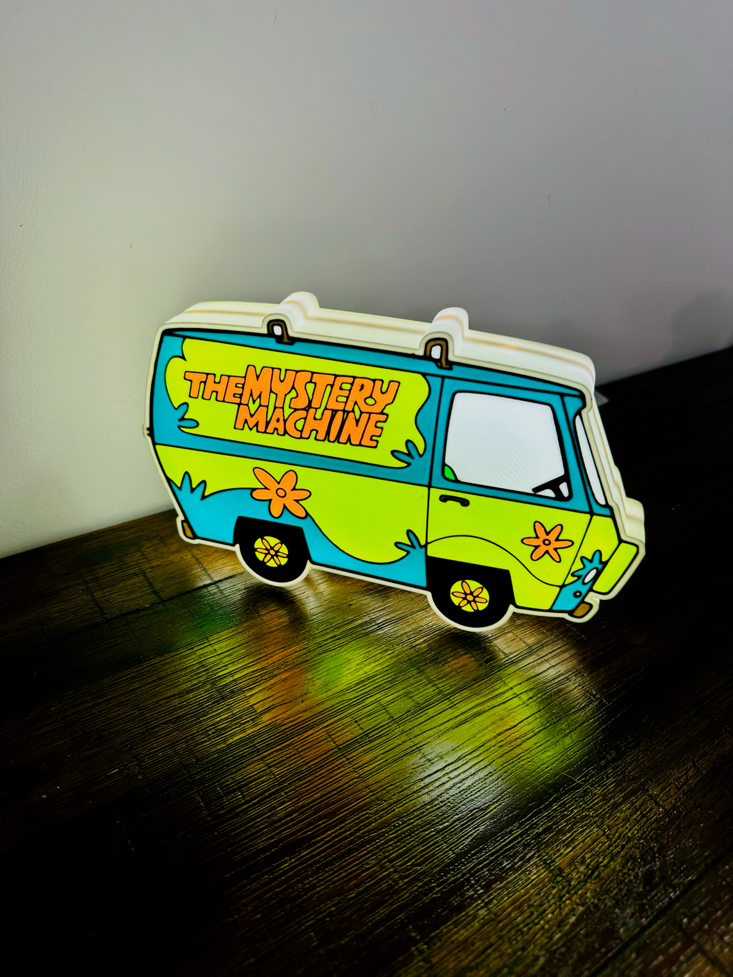La máquina del misterio - Scooby Doo - Letrero luminoso / Luz de noche - Alimentación por USB