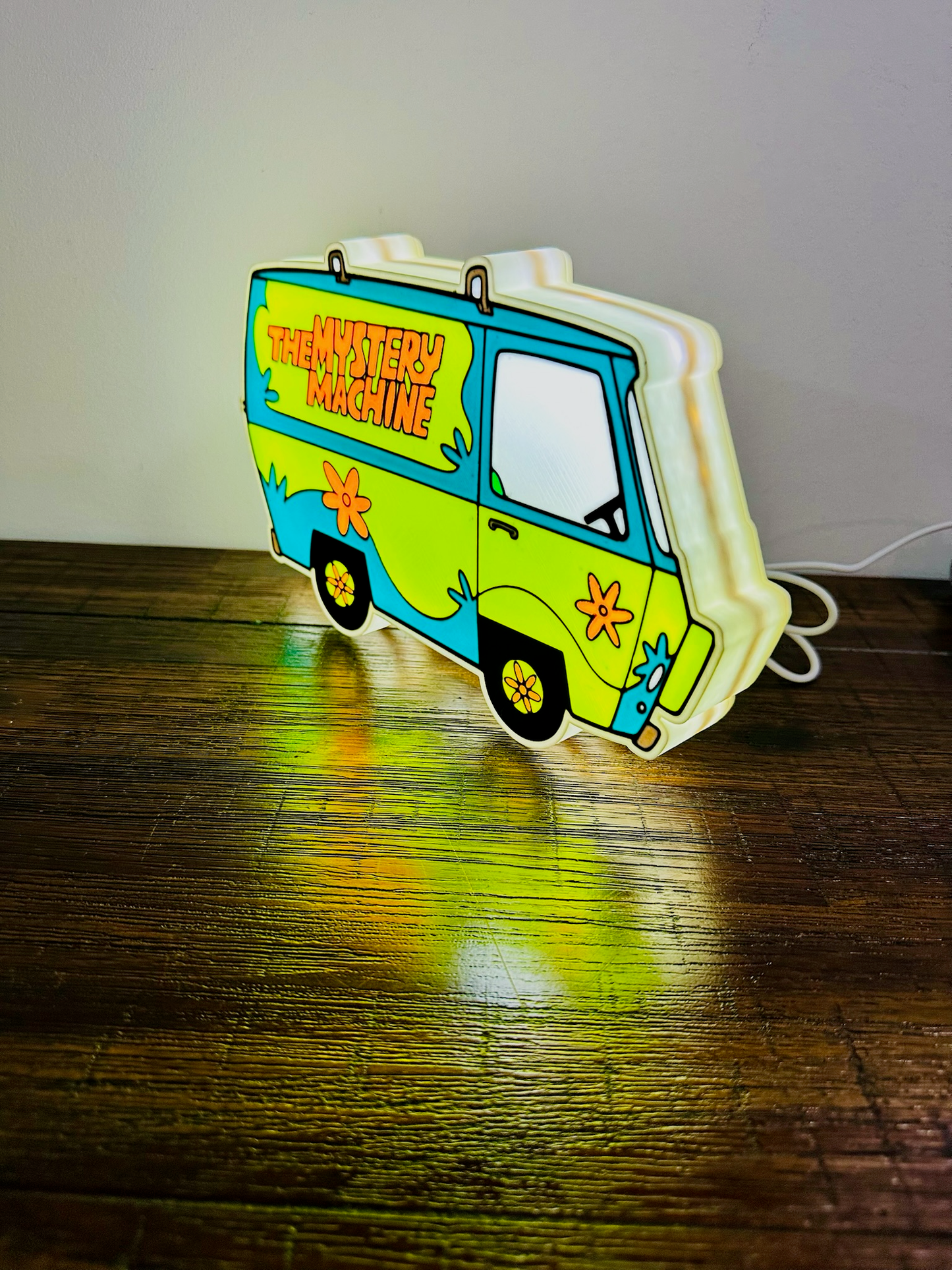 La máquina del misterio - Scooby Doo - Letrero luminoso / Luz de noche - Alimentación por USB