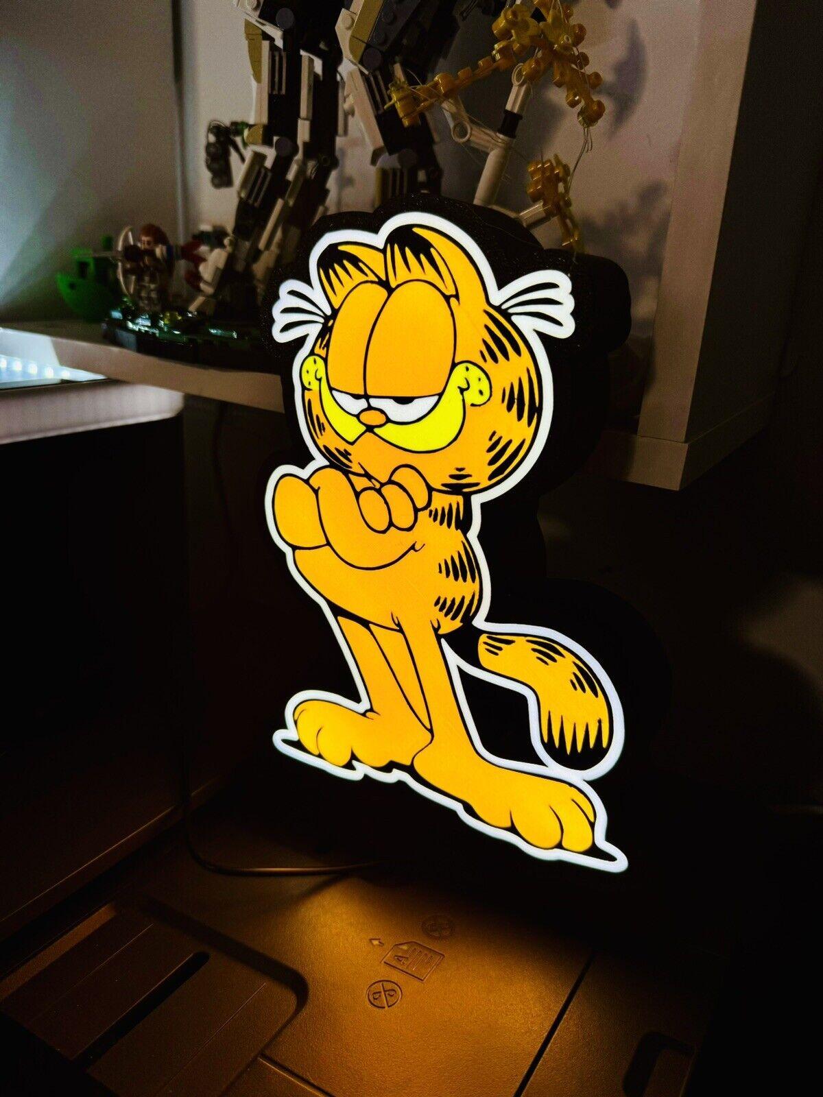 Garfield Night Light - Unique Light Up Wall Art - Michael's 3D World
