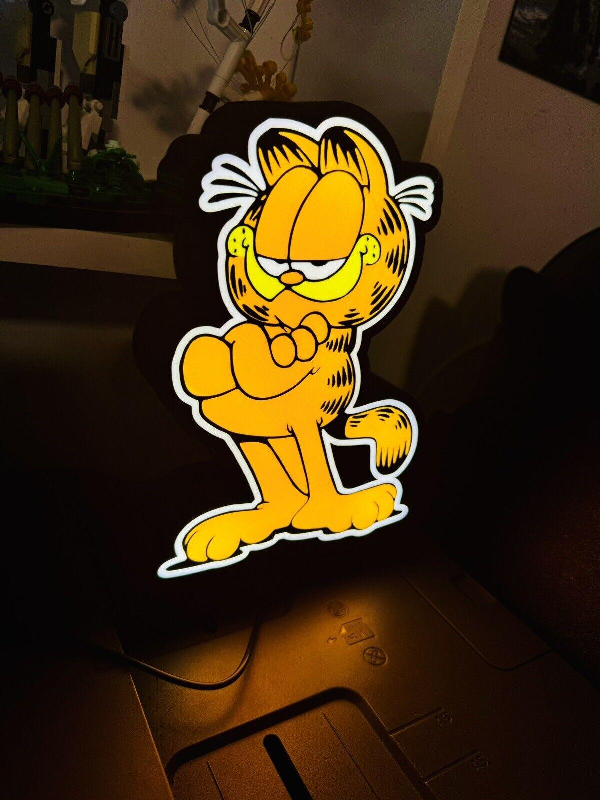 Garfield Night Light - Unique Light Up Wall Art - Michael's 3D World