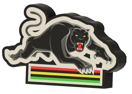 Penrith Panthers NRL Team Logo - Light Box / Night Light - Michael's 3D World