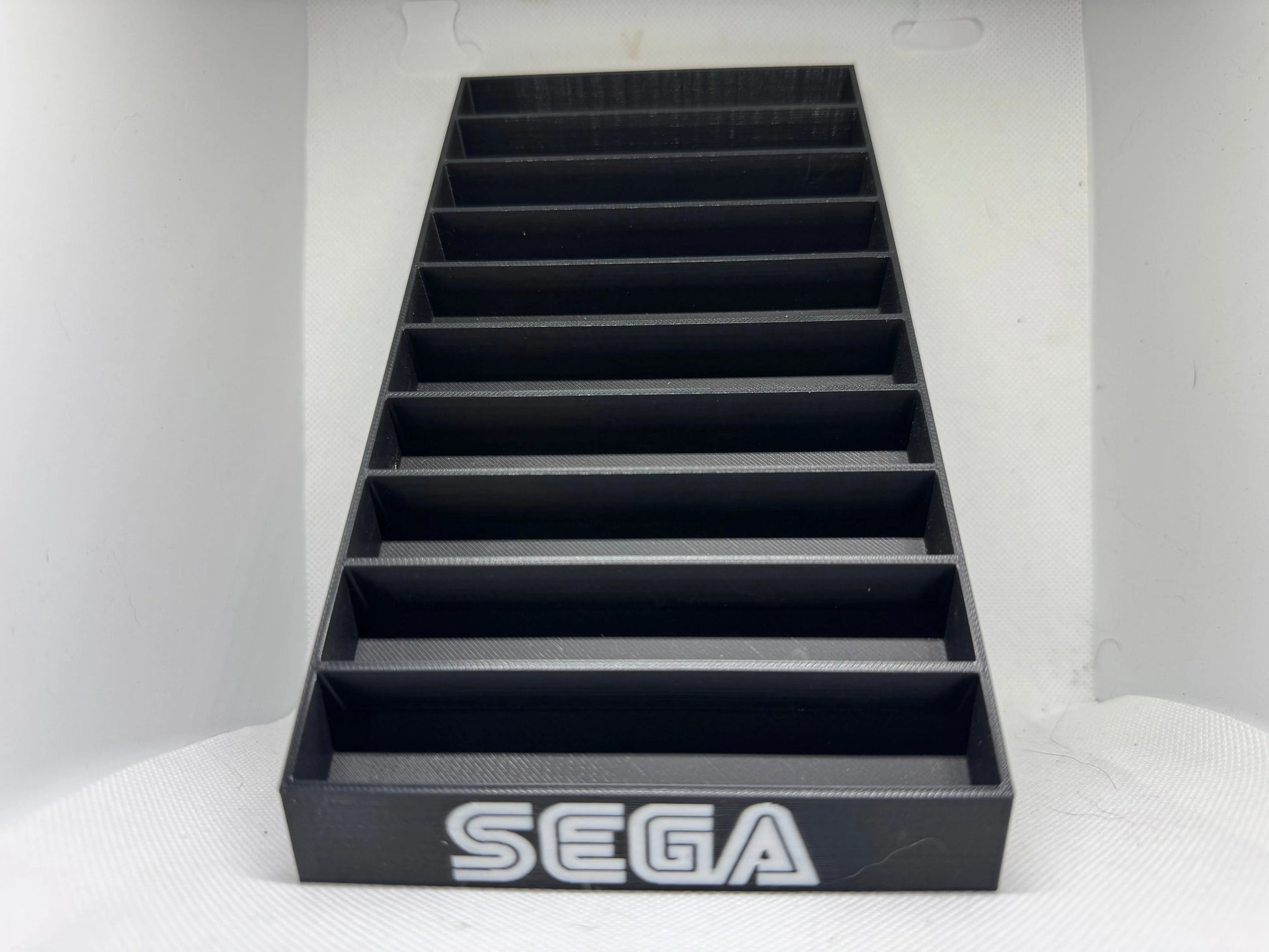 Sega Megadrive / Genesis Game Cartridge Holder - Holds 10 Games - Michael's 3D World
