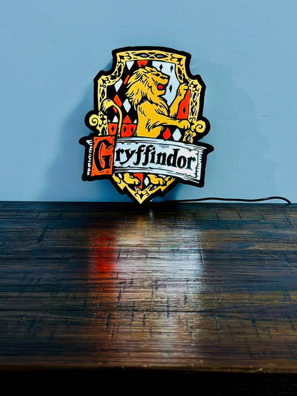 Harry Potter: House Coat of Arms Logo - Light up Signs
