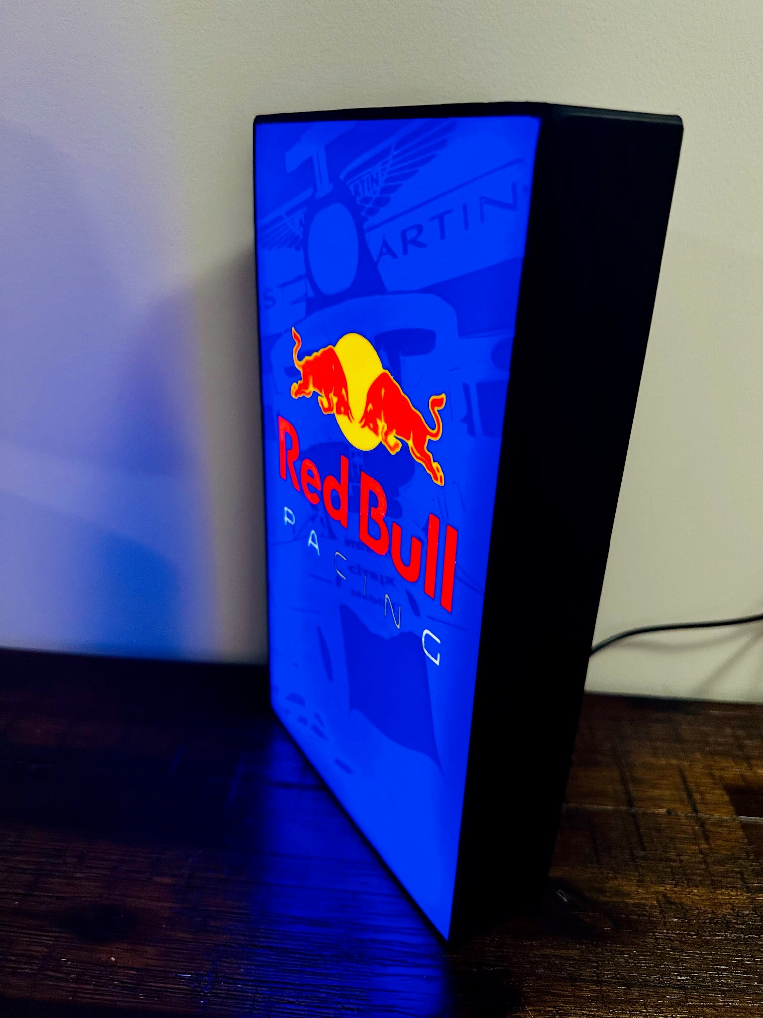 Red Bull F1 Racing - Detailed - Light Up Artwork / LED Wall Art / Display
