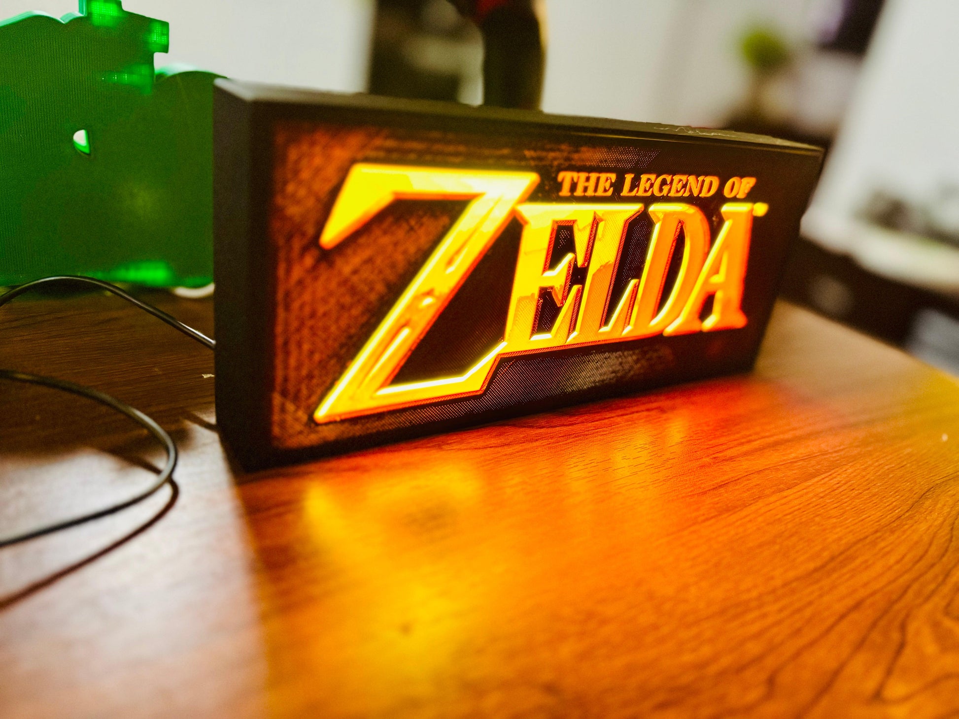 The Legend of Zelda! Light up sign / wall art / night light - Brand New - Michael's 3D World