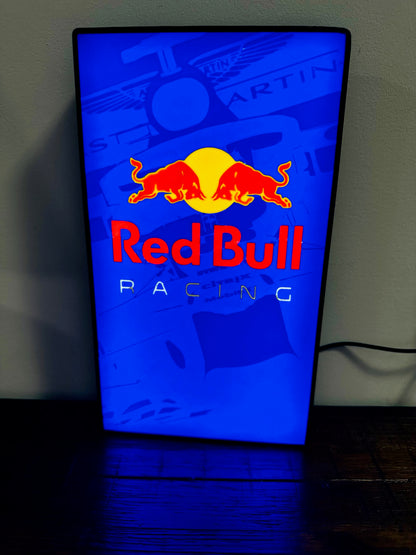 Red Bull F1 Racing - Detailed - Light Up Artwork / LED Wall Art / Display