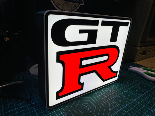Nissan GT-R Logo - Light up sign - USB Powered - Michael's 3D World