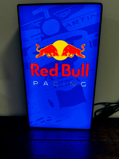 Red Bull F1 Racing - Detailed - Light Up Artwork / LED Wall Art / Display