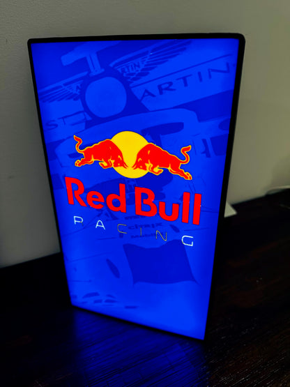 Red Bull F1 Racing - Detailed - Light Up Artwork / LED Wall Art / Display