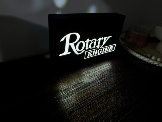 Mazda - Rotary Engine - Light Up Artwork / Wall Art / Sign