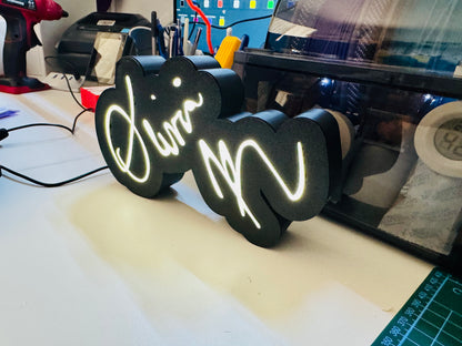 Olivia Rodrigo Autograph / Signature Light Box - USB Powered, LED lit - Michael's 3D World