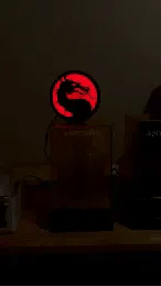 Mortal Kombat - Various Colours - Light Up Sign / Night Light - USB Powered - Michael's 3D World