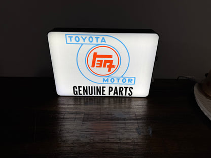 Toyota TEQ Motor - Genuine Parts - Light Up Artwork / Wall Art / Sign