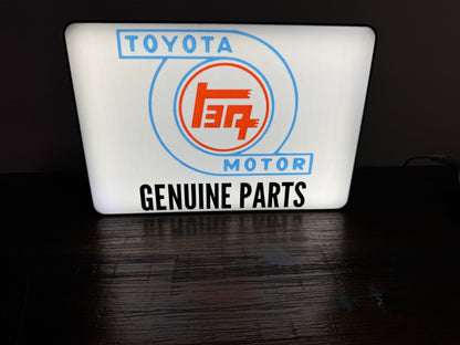 Toyota TEQ Motor - Genuine Parts - Light Up Artwork / Wall Art / Sign