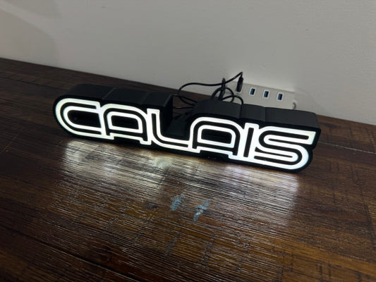 Holden Calais Badge Logo - Light Up Artwork / Wall Art / Sign