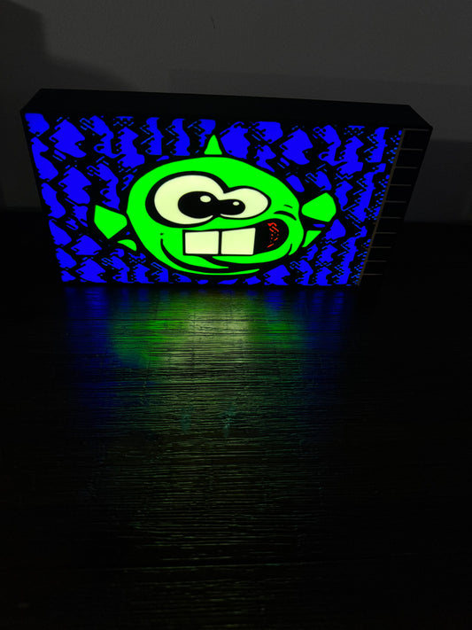 Dopefish LED Light-Up Sign - Retro Gaming Collectible 🎮