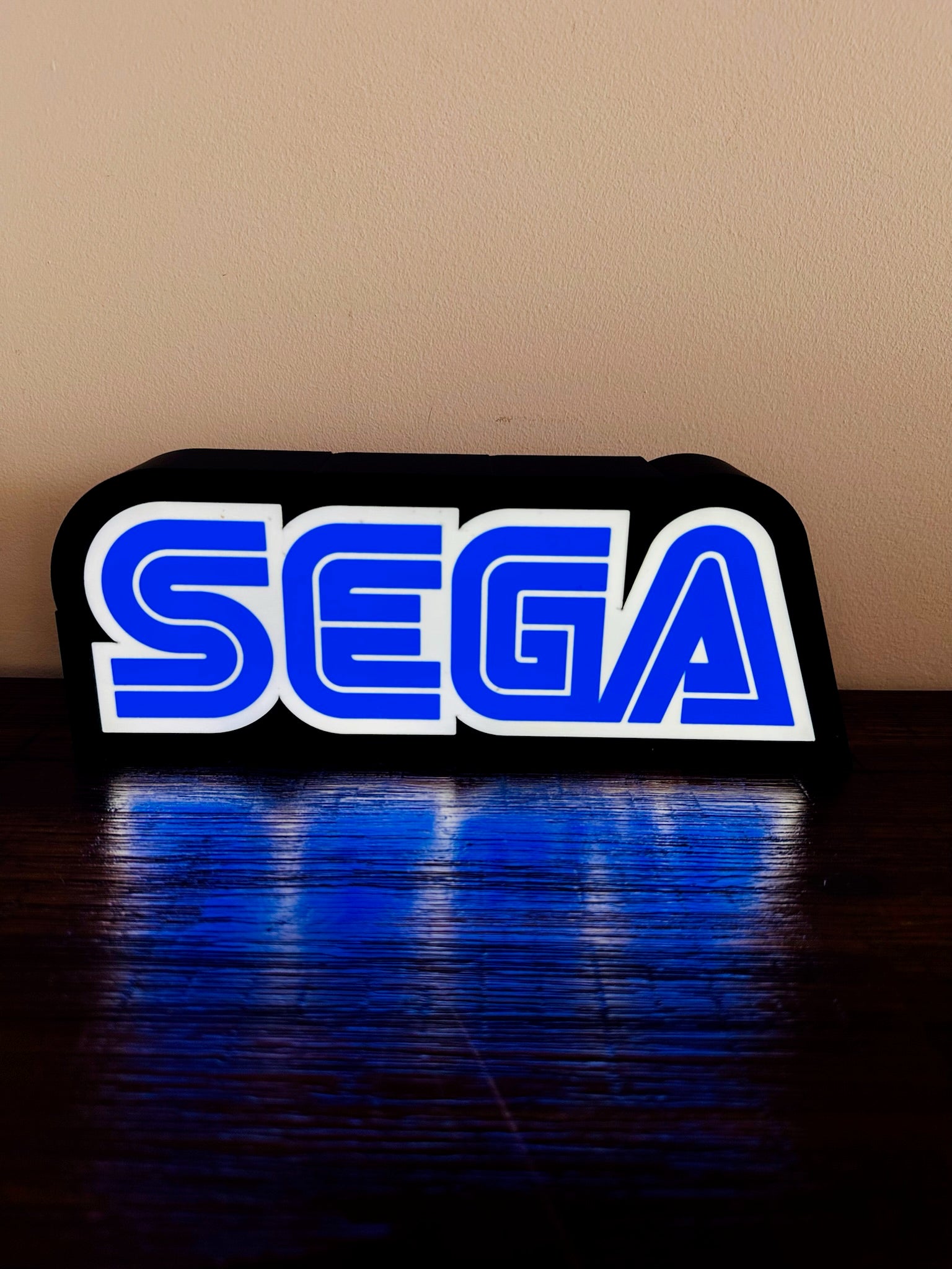 SEGA Light-up Fan Sign - Wall Art - Night Light