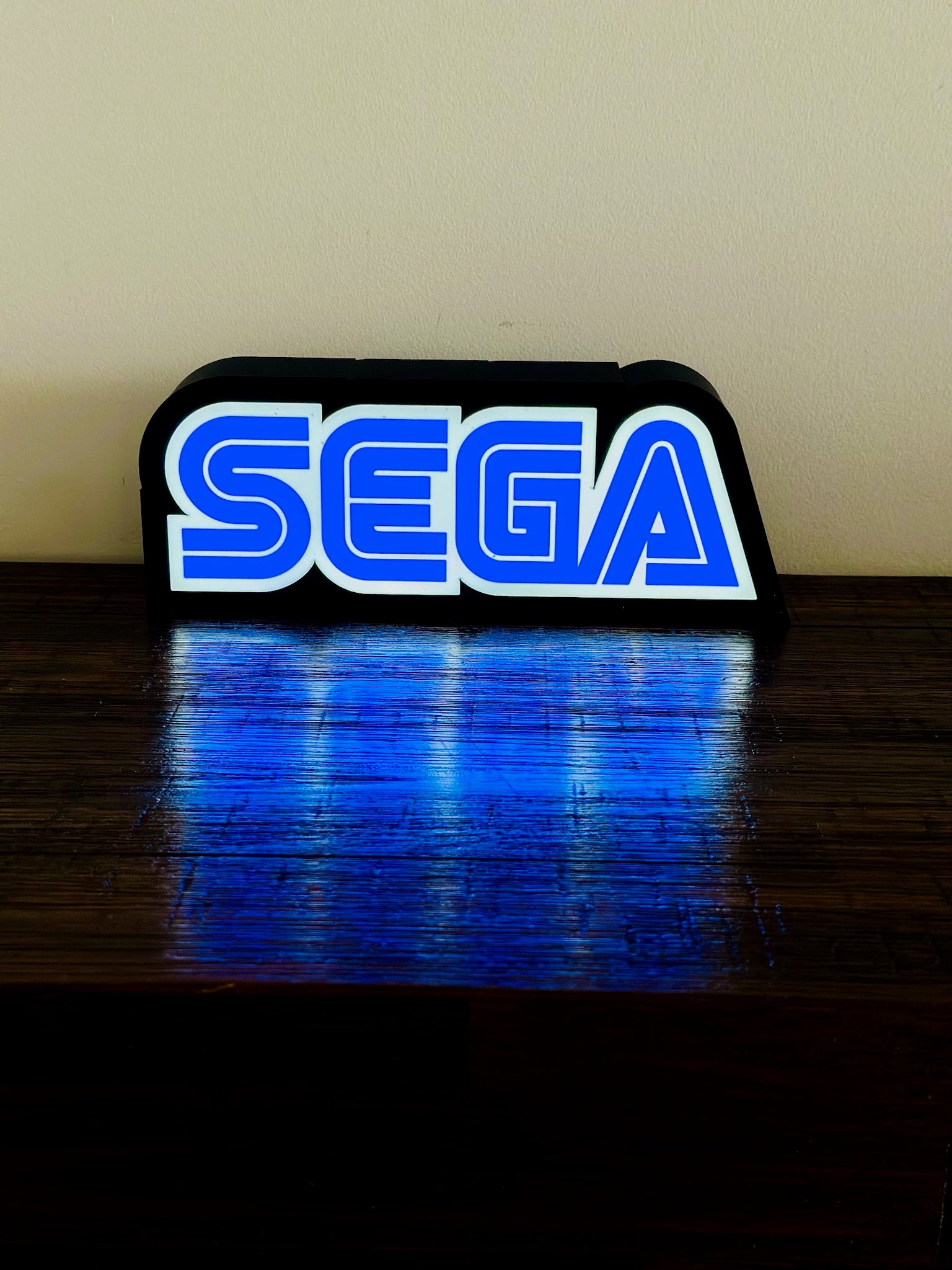 SEGA Light-up Fan Sign - Wall Art - Night Light