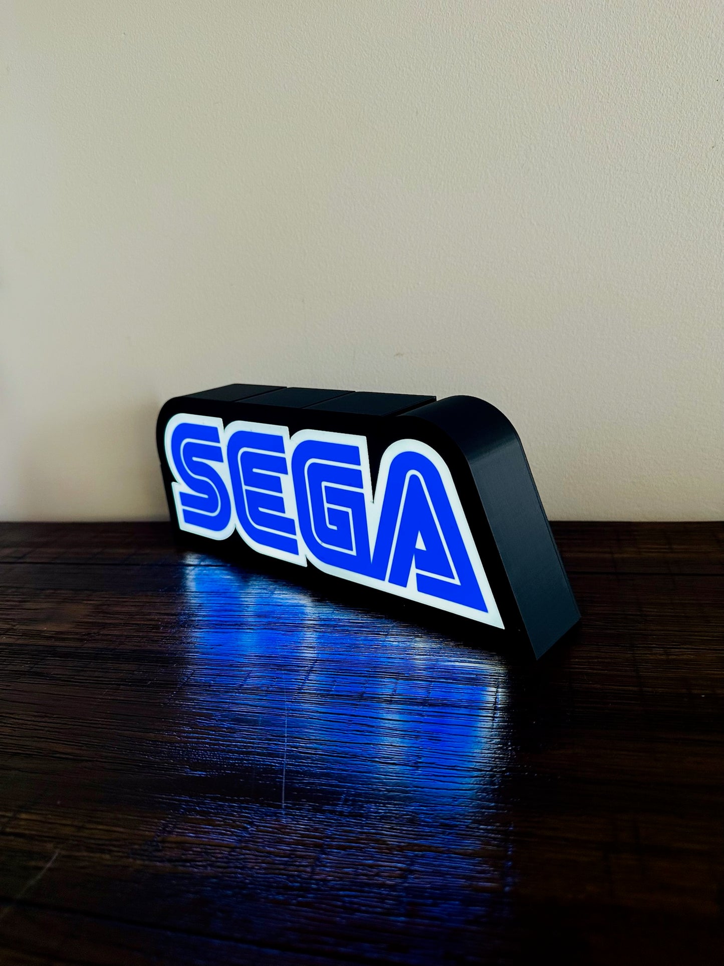 SEGA Light-up Fan Sign - Wall Art - Night Light