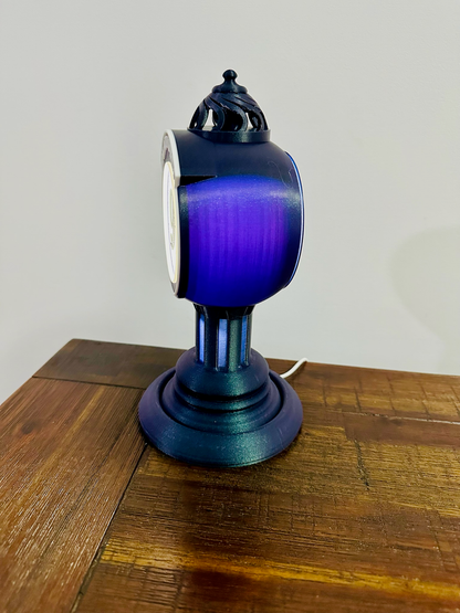 Lámpara LED iluminada de plataforma 9 3/4 de Harry Potter - Lámpara de plataforma de tren - Alimentación por USB