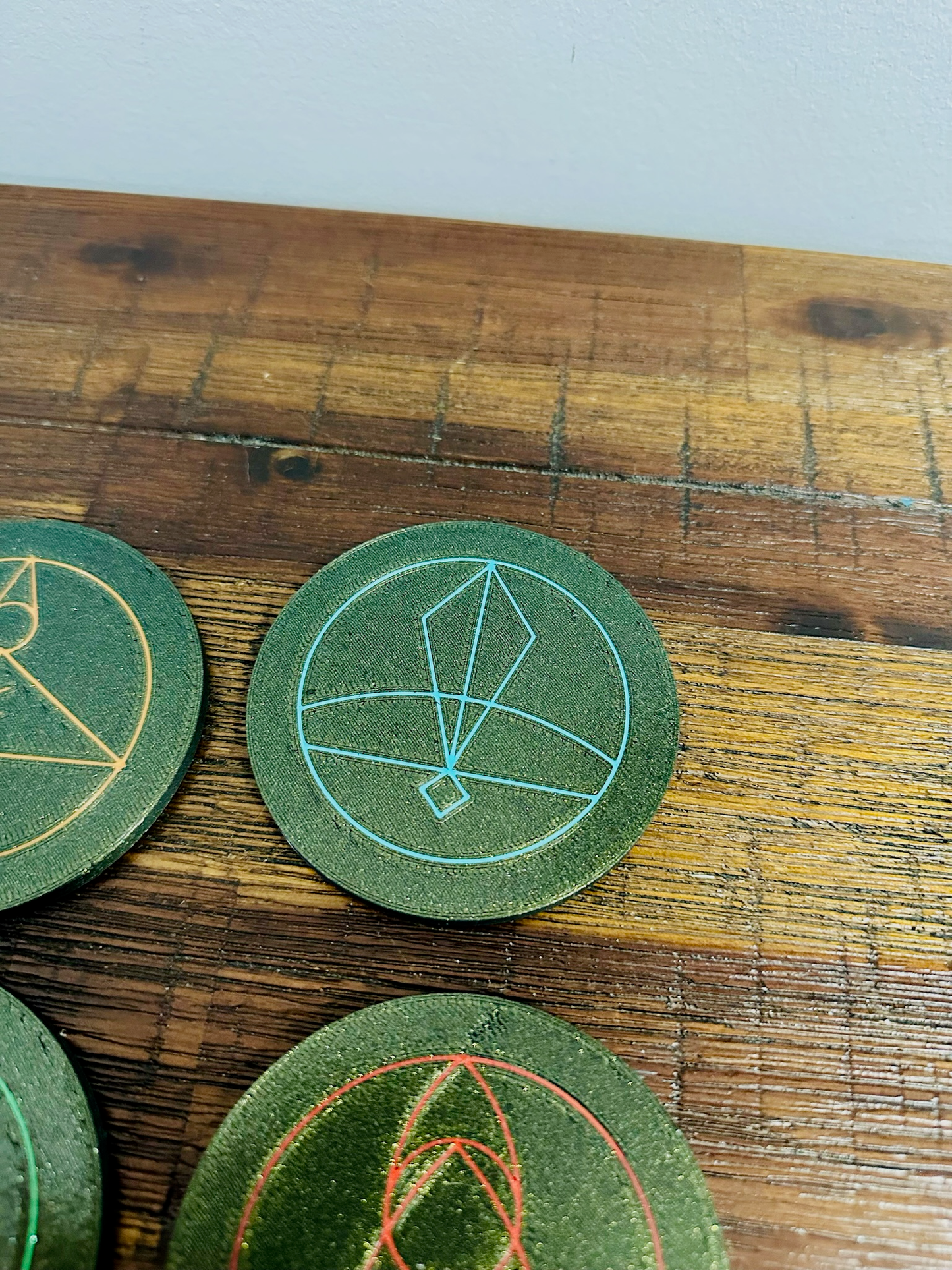 The Owl House: Luz’s Magic Spell Glyph’s - Coasters (Set of 4)