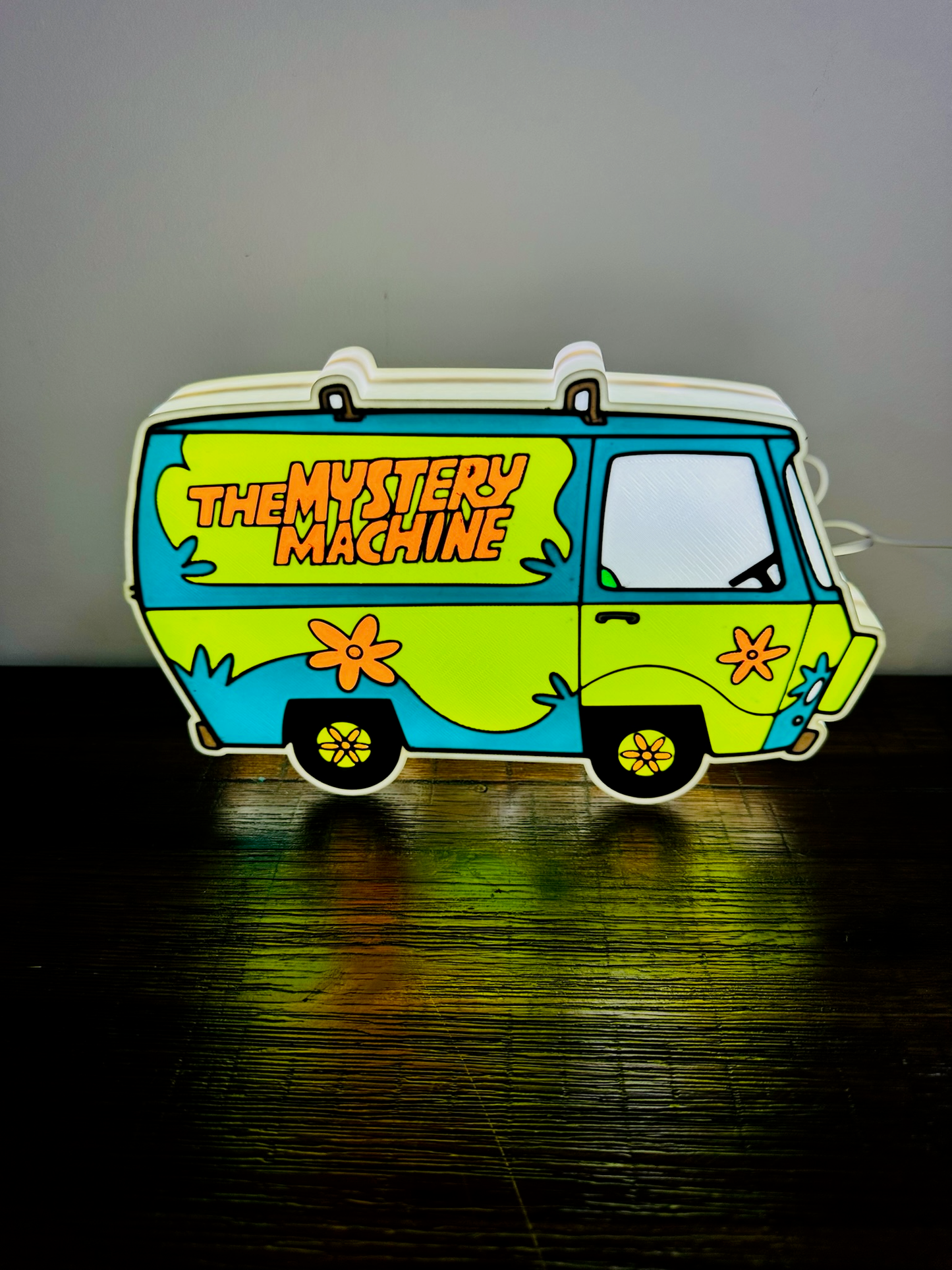 La máquina del misterio - Scooby Doo - Letrero luminoso / Luz de noche - Alimentación por USB