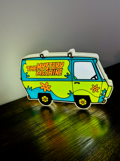 La máquina del misterio - Scooby Doo - Letrero luminoso / Luz de noche - Alimentación por USB