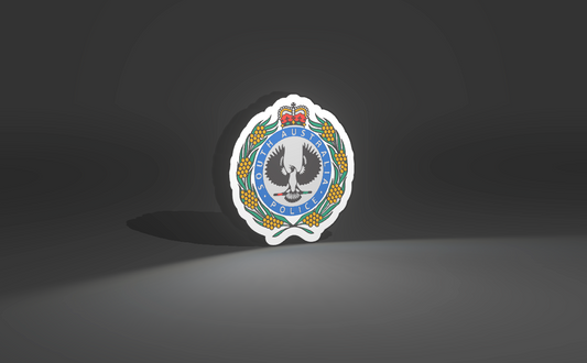 South Australia Police - Light Up Artwork / Wall Art / Sign