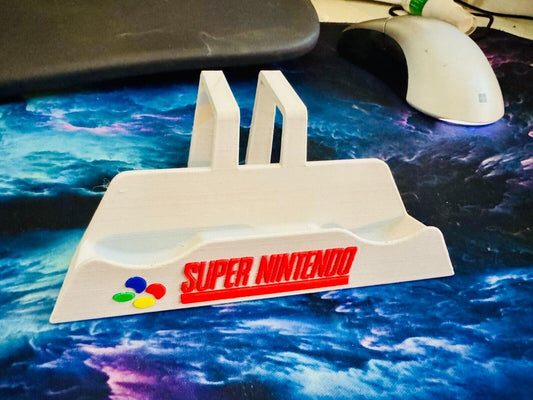 Nintendo Super Controller Holder - Various Colour & Logo Options - Michael's 3D World