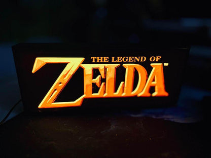 The Legend of Zelda! Light up sign / wall art / night light - Brand New - Michael's 3D World