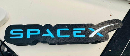 SpaceX Logo Light Box - LED USB Powered, Brand new - Michael's 3D World