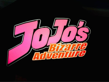 Unique light up art/decoration: JoJo’s Bizarre Adventure! USB Powered - Michael's 3D World